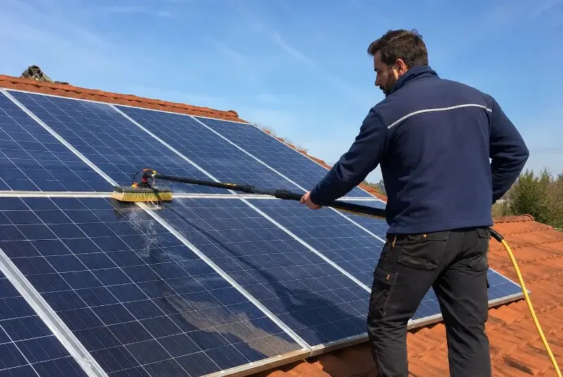 Nettoyage et entretien de panneaux solaires à Félines-sur-Rimandoule